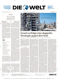 Titelbild der Ausgabe 113/2025 von Die Welt Gesamtausgabe. Diese Zeitschrift und viele weitere Zeitungsabos als Abo oder epaper bei United Kiosk online kaufen.