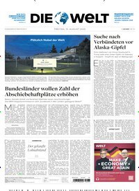 Titelbild der Ausgabe 157/2025 von Die Welt Gesamtausgabe. Diese Zeitschrift und viele weitere Zeitungsabos als Abo oder epaper bei United Kiosk online kaufen.