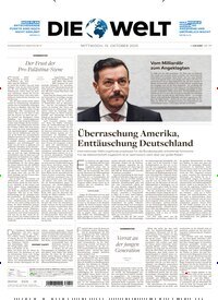Titelbild der Ausgabe 198/2025 von Die Welt Gesamtausgabe. Diese Zeitschrift und viele weitere Zeitungsabos als Abo oder epaper bei United Kiosk online kaufen.