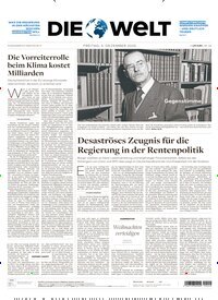 Titelbild der Ausgabe 235/2025 von Die Welt Gesamtausgabe. Diese Zeitschrift und viele weitere Zeitungsabos als Abo oder epaper bei United Kiosk online kaufen.
