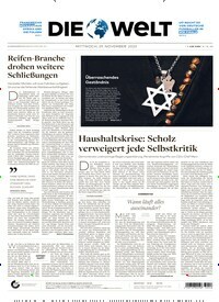 Titelbild der Ausgabe 237/2023 von Die Welt Gesamtausgabe. Diese Zeitschrift und viele weitere Zeitungsabos als Abo oder epaper bei United Kiosk online kaufen.
