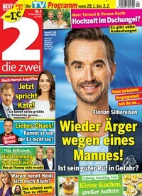 Titelbild der Ausgabe 4/2023 von die zwei. Diese Zeitschrift und viele weitere Programmzeitschriften als Abo oder epaper bei United Kiosk online kaufen.