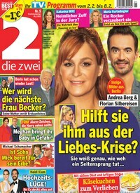 Titelbild der Ausgabe 5/2019 von die zwei. Diese Zeitschrift und viele weitere Programmzeitschriften als Abo oder epaper bei United Kiosk online kaufen.