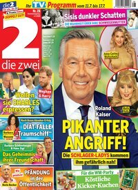 Titelbild der Ausgabe 28/2026 von die zwei. Diese Zeitschrift und viele weitere Programmzeitschriften als Abo oder epaper bei United Kiosk online kaufen.