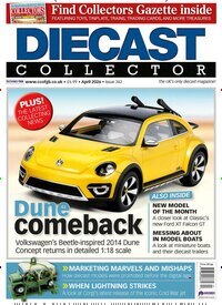 Titelbild der Ausgabe 4/2026 von Diecast Collector. Diese Zeitschrift und viele weitere Computerzeitschriften, Tabletmagazine und Smartphonemagazine als Abo oder epaper bei United Kiosk online kaufen.
