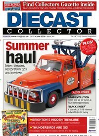 Titelbild der Ausgabe 6/2026 von Diecast Collector. Diese Zeitschrift und viele weitere Computerzeitschriften, Tabletmagazine und Smartphonemagazine als Abo oder epaper bei United Kiosk online kaufen.