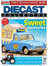 Titelbild der Ausgabe 8/2026 von Diecast Collector. Diese Zeitschrift und viele weitere Computerzeitschriften, Tabletmagazine und Smartphonemagazine als Abo oder epaper bei United Kiosk online kaufen.