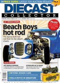 Titelbild der Ausgabe 10/2025 von Diecast Collector. Diese Zeitschrift und viele weitere Computerzeitschriften, Tabletmagazine und Smartphonemagazine als Abo oder epaper bei United Kiosk online kaufen.
