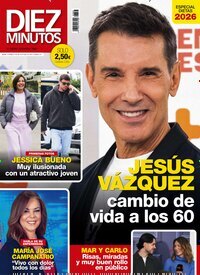 Titelbild der Ausgabe 2/2026 von Diez minutos. Diese Zeitschrift und viele weitere Frauenzeitschriften als Abo oder epaper bei United Kiosk online kaufen.