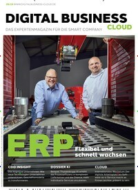 Titelbild der Ausgabe 5/2019 von Digital Business Cloud. Diese Zeitschrift und viele weitere Businessmagazine als Abo oder epaper bei United Kiosk online kaufen.