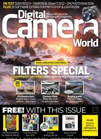 Titelbild der Ausgabe 313/2026 von Digital Camera World. Diese Zeitschrift und viele weitere Audiomagazine, Filmmagazine und Fotozeitschriften als Abo oder epaper bei United Kiosk online kaufen.