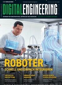 Titelbild der Ausgabe 1/2021 von Digital Engineering Magazin. Diese Zeitschrift und viele weitere Industriemagazine und Handwerkmagazine als Abo oder epaper bei United Kiosk online kaufen.