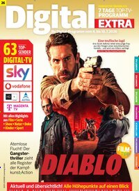 Titelbild der Ausgabe 26/2026 von Digital EXTRA. Diese Zeitschrift und viele weitere Programmzeitschriften als Abo oder epaper bei United Kiosk online kaufen.