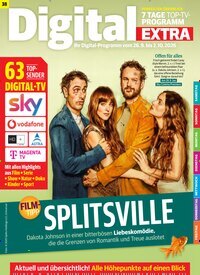 Titelbild der Ausgabe 38/2026 von Digital EXTRA. Diese Zeitschrift und viele weitere Programmzeitschriften als Abo oder epaper bei United Kiosk online kaufen.