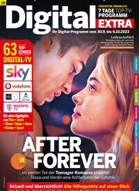 Titelbild der Ausgabe 39/2023 von Digital EXTRA. Diese Zeitschrift und viele weitere Programmzeitschriften als Abo oder epaper bei United Kiosk online kaufen.