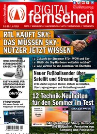 Titelbild der Ausgabe 4/2026 von Digital Fernsehen. Diese Zeitschrift und viele weitere Audiomagazine, Filmmagazine und Fotozeitschriften als Abo oder epaper bei United Kiosk online kaufen.
