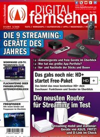 Titelbild der Ausgabe 5/2026 von Digital Fernsehen. Diese Zeitschrift und viele weitere Audiomagazine, Filmmagazine und Fotozeitschriften als Abo oder epaper bei United Kiosk online kaufen.