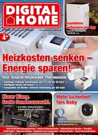 Titelbild der Ausgabe 1/2026 von Digital Home. Diese Zeitschrift und viele weitere Audiomagazine, Filmmagazine und Fotozeitschriften als Abo oder epaper bei United Kiosk online kaufen.