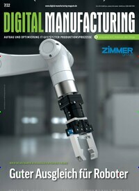 Titelbild der Ausgabe 7/2022 von Digital Manufacturing. Diese Zeitschrift und viele weitere Industriemagazine und Handwerkmagazine als Abo oder epaper bei United Kiosk online kaufen.