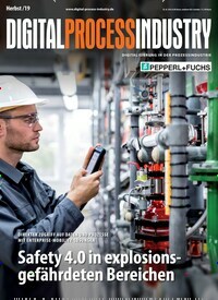 Titelbild der Ausgabe 2/2019 von Digital Process Industry. Diese Zeitschrift und viele weitere Industriemagazine und Handwerkmagazine als Abo oder epaper bei United Kiosk online kaufen.