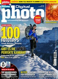 Titelbild der Ausgabe 2/2019 von DigitalPHOTO. Diese Zeitschrift und viele weitere Audiomagazine, Filmmagazine und Fotozeitschriften als Abo oder epaper bei United Kiosk online kaufen.