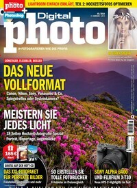 Titelbild der Ausgabe 5/2019 von DigitalPHOTO. Diese Zeitschrift und viele weitere Audiomagazine, Filmmagazine und Fotozeitschriften als Abo oder epaper bei United Kiosk online kaufen.