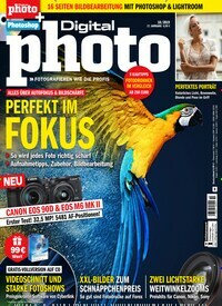 Titelbild der Ausgabe 10/2019 von DigitalPHOTO. Diese Zeitschrift und viele weitere Audiomagazine, Filmmagazine und Fotozeitschriften als Abo oder epaper bei United Kiosk online kaufen.
