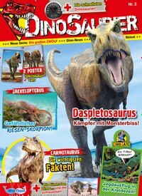 Titelbild der Ausgabe 2/2026 von Dinosaurier. Diese Zeitschrift und viele weitere Jugendzeitschriften und Kinderzeitschriften als Abo oder epaper bei United Kiosk online kaufen.