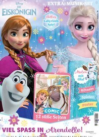 Titelbild der Ausgabe 11/2026 von Disney Die Eiskönigin. Diese Zeitschrift und viele weitere Jugendzeitschriften und Kinderzeitschriften als Abo oder epaper bei United Kiosk online kaufen.