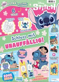 Titelbild der Ausgabe 5/2026 von Disney Stitch. Diese Zeitschrift und viele weitere Jugendzeitschriften und Kinderzeitschriften als Abo oder epaper bei United Kiosk online kaufen.