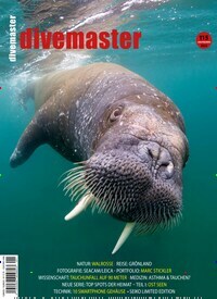 Titelbild der Ausgabe 1/2023 von Divemaster. Diese Zeitschrift und viele weitere Sportmagazine als Abo oder epaper bei United Kiosk online kaufen.