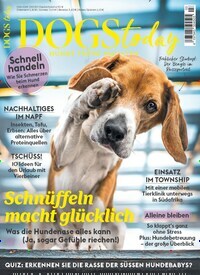Titelbild der Ausgabe 3/2023 von DOGS Today. Diese Zeitschrift und viele weitere Elternzeitschriften und Tierzeitschriften als Abo oder epaper bei United Kiosk online kaufen.