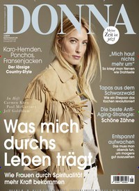 Titelbild der Ausgabe 1/2019 von Donna. Diese Zeitschrift und viele weitere Frauenzeitschriften als Abo oder epaper bei United Kiosk online kaufen.