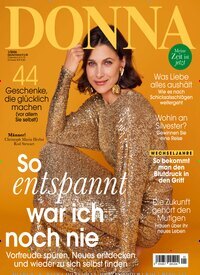 Titelbild der Ausgabe 1/2026 von Donna. Diese Zeitschrift und viele weitere Frauenzeitschriften als Abo oder epaper bei United Kiosk online kaufen.