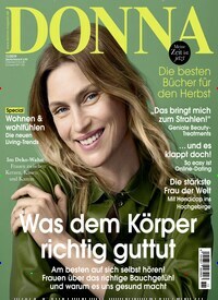 Titelbild der Ausgabe 11/2019 von Donna. Diese Zeitschrift und viele weitere Frauenzeitschriften als Abo oder epaper bei United Kiosk online kaufen.