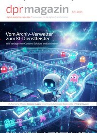 Titelbild der Ausgabe 12/2025 von dpr Magazin. Diese Zeitschrift und viele weitere Logistikmagazine und Medienmagazine als Abo oder epaper bei United Kiosk online kaufen.