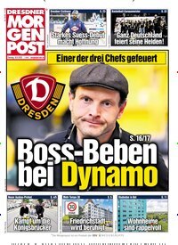 Titelbild der Ausgabe 218/2025 von Dresdner Morgenpost. Diese Zeitschrift und viele weitere Zeitungsabos als Abo oder epaper bei United Kiosk online kaufen.