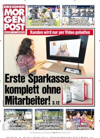 Titelbild der Ausgabe 226/2026 von Dresdner Morgenpost. Diese Zeitschrift und viele weitere Zeitungsabos als Abo oder epaper bei United Kiosk online kaufen.