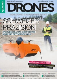 Titelbild der Ausgabe 2/2026 von Drones. Diese Zeitschrift und viele weitere Computerzeitschriften, Tabletmagazine und Smartphonemagazine als Abo oder epaper bei United Kiosk online kaufen.