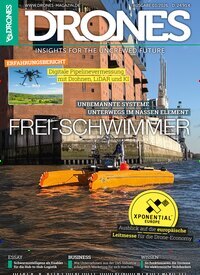 Titelbild der Ausgabe 3/2026 von Drones. Diese Zeitschrift und viele weitere Computerzeitschriften, Tabletmagazine und Smartphonemagazine als Abo oder epaper bei United Kiosk online kaufen.