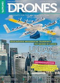 Titelbild der Ausgabe 6/2026 von Drones. Diese Zeitschrift und viele weitere Computerzeitschriften, Tabletmagazine und Smartphonemagazine als Abo oder epaper bei United Kiosk online kaufen.
