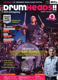 Titelbild der Ausgabe 6/2022 von DrumHeads. Diese Zeitschrift und viele weitere Reisemagazine, Freizeitmagazine und Wissensmagazine als Abo oder epaper bei United Kiosk online kaufen.