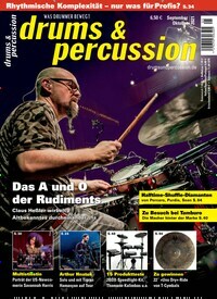 Titelbild der Ausgabe 5/2021 von drums & percussion. Diese Zeitschrift und viele weitere Reisemagazine, Freizeitmagazine und Wissensmagazine als Abo oder epaper bei United Kiosk online kaufen.