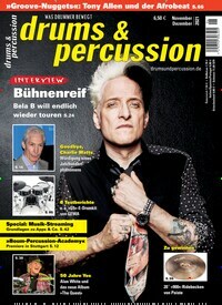 Titelbild der Ausgabe 6/2021 von drums & percussion. Diese Zeitschrift und viele weitere Reisemagazine, Freizeitmagazine und Wissensmagazine als Abo oder epaper bei United Kiosk online kaufen.
