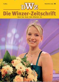 Titelbild der Ausgabe 11/2023 von DWZ - Die Winzer-Zeitschrift. Diese Zeitschrift und viele weitere Naturzeitschriften, Landwirtschaftszeitungen und Umweltmagazine als Abo oder epaper bei United Kiosk online kaufen.