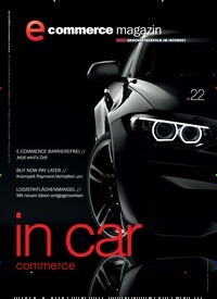 Titelbild der Ausgabe 1/2022 von e-commerce magazin. Diese Zeitschrift und viele weitere Businessmagazine als Abo oder epaper bei United Kiosk online kaufen.
