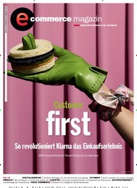 Titelbild der Ausgabe 6/2018 von e-commerce magazin. Diese Zeitschrift und viele weitere Businessmagazine als Abo oder epaper bei United Kiosk online kaufen.