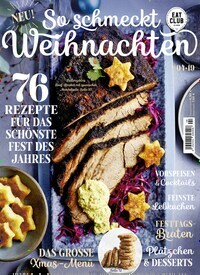 Titelbild der Ausgabe 4/2019 von Eat Club So schmeckt. Diese Zeitschrift und viele weitere Kochzeitschriften und Backzeitschriften als Abo oder epaper bei United Kiosk online kaufen.