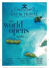 Titelbild der Ausgabe 2/2021 von Eat & Travel. Diese Zeitschrift und viele weitere Gastronomiezeitschriften, Fashionmagazine, Beautymagazine als Abo oder epaper bei United Kiosk online kaufen.