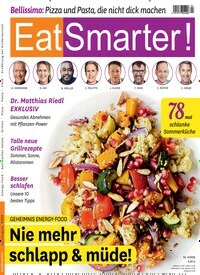 Titelbild der Ausgabe 4/2022 von EatSmarter!. Diese Zeitschrift und viele weitere Kochzeitschriften und Backzeitschriften als Abo oder epaper bei United Kiosk online kaufen.
